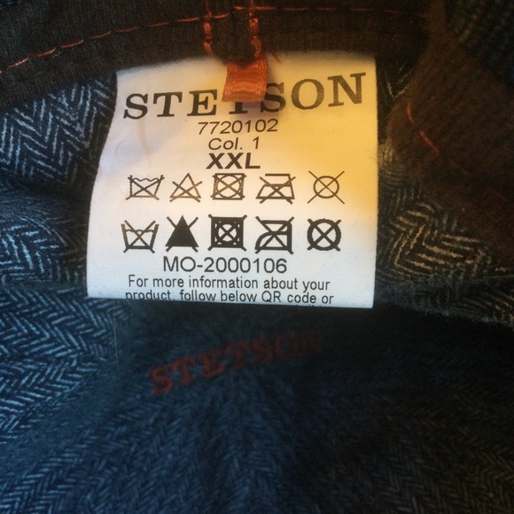 Stetson Vaby Black Wool & Cashmere Baseball Cap Size XXL - Picture 9 of 11